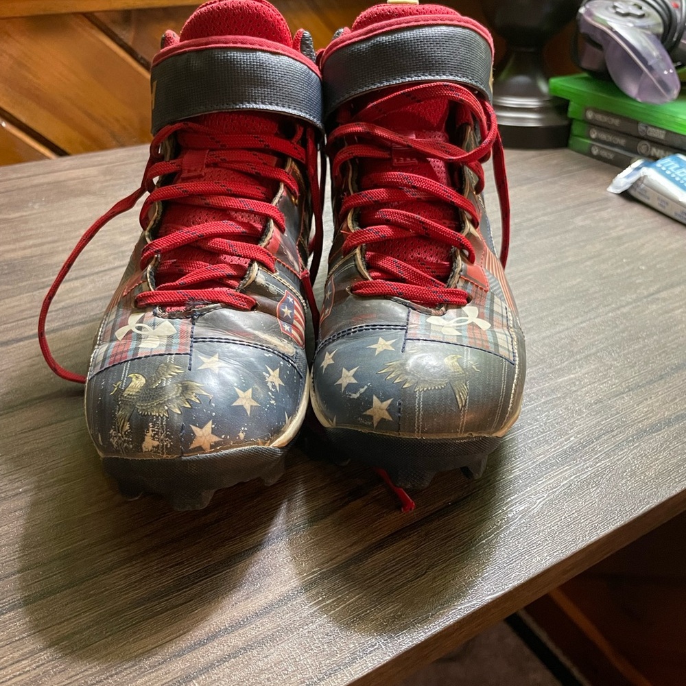 Under Armour Red Athletic Shoes
